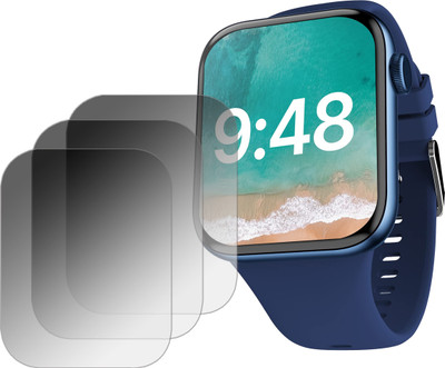ejzatex Screen Guard for CROSSBEATS IGNITE HUSTL SMARTWATCH, SCREEN GUARD(Pack of 3)