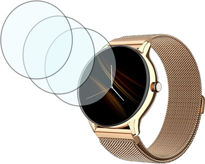 GPTECK Screen Guard for NoiseFit Twist Go Smart Watch Screen Guard(Pack of 3)