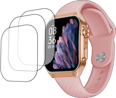 TWUAOP Screen Guard for FIRE BOLTT ARC SMARTWATCH(Pack of 3)