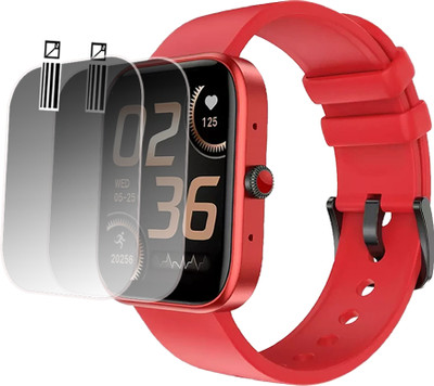 EJZATI Screen Guard for FIRE BOLTT NINJA CALL 2 SMARTWATCH(Pack of 2)