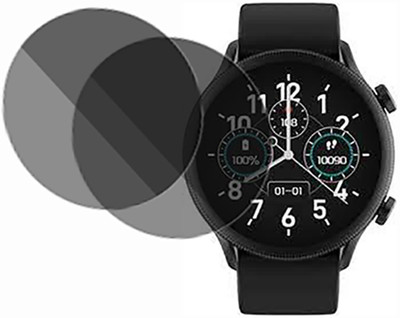 XAZE Screen Guard for boAt Lunar Space Plus Smartwatch(Pack of 2)