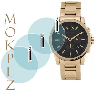 MOKPLZ Screen Guard for AX2095 ANALOG WATCH(Pack of 3)