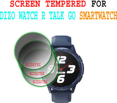 EJZATEX Screen Guard for DIZO WATCH R TALK GO SMARTWATCH(Pack of 3)
