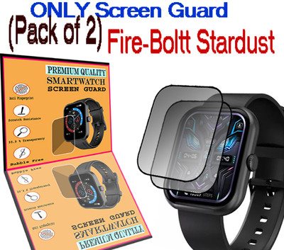 HIDEOUS Screen Guard for Fire Boltt Stardust(Pack of 2)