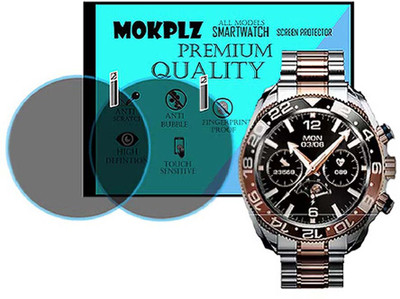 MOKPLZ Screen Guard for ALT REGAL SMARTWATCH(Pack of 2)