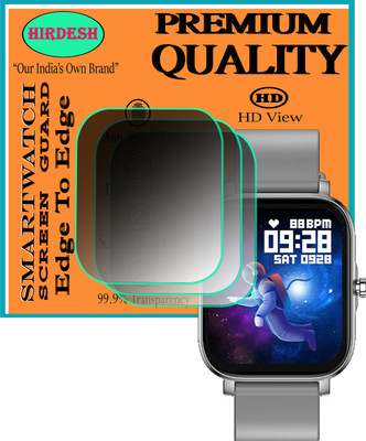 hirdesh Screen Guard for Fire-Boltt Epic(Pack of 3)