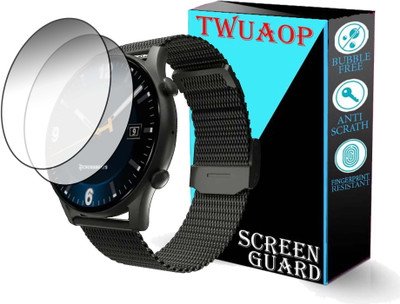 TWUAOP Screen Guard for CROSSBEATS APEX REGAL SMARTWATCH(Pack of 2)