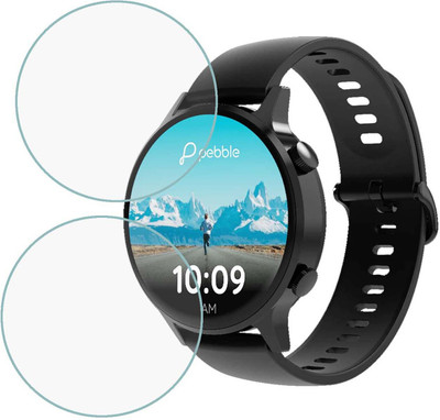 MOKPLZ Screen Guard for PEBBLE VAST SMARTWATCH(Pack of 2)