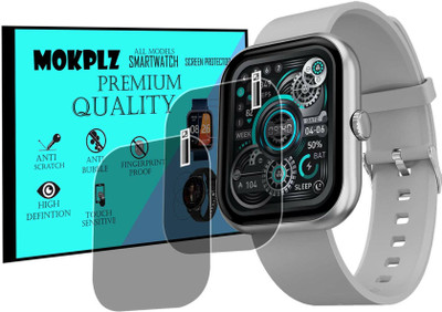 MOKPLZ Screen Guard for FIRE BOLTT STARDUST SMARTWATCH(Pack of 2)