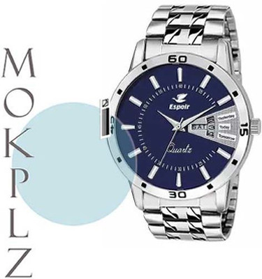 MOKPLZ Screen Guard for ESPOIR STAINLESS STEEL ANALOG SAM0507 WATCH(Pack of 1)
