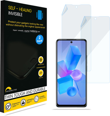 KUBERAN Screen Guard for Infinix Hot 40 Pro Screen Protector, Scratch Guard, Screen Protector(Pack of 2)