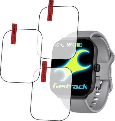 ejzatex Screen Guard for FASTRACK REVOLTT FS1 MAX SMARTWATCH, SCREEN GUARD(Pack of 3)