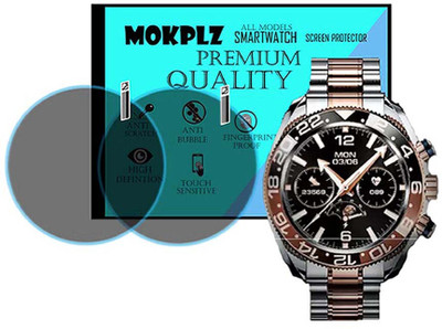 MOKPLZ Screen Guard for ALT REGAL SMARTWATCH(Pack of 2)