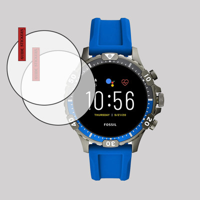 EJZATI Screen Guard for FOSSIL GEN 5 GARRETT HR SMARTWATCH, SCREEN GUARD(Pack of 2)