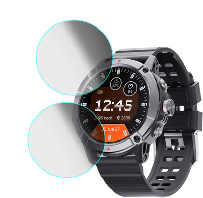 MOKPLZ Screen Guard for AMBRANE CREST PRO SMARTWATCH(Pack of 2)