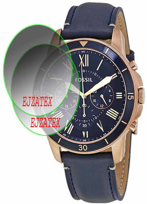 ejzatex Screen Guard for FOSSIL FS5268I GRANT SPOR ANALOG WATCH(Pack of 2)