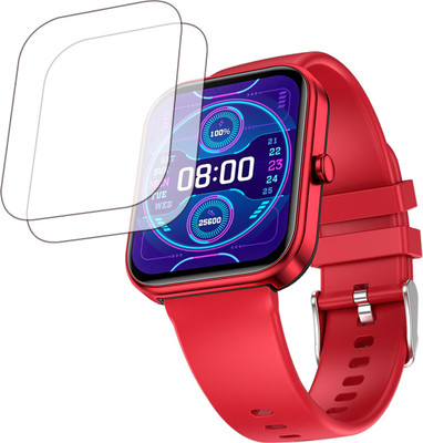 ejzatex Screen Guard for Fire-Boltt Wonder Smartwatch screen guard(Pack of 2)