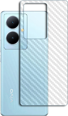 MUTAALI Back Screen Guard for vivo Y78 plus Back Carbon Fiber Skin with camera lens(Pack of 1)