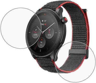 MOKPLZ Screen Guard for AMAZFIT GTR 5 SMARTWATCH(Pack of 2)