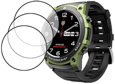 MOKPLZ Screen Guard for FIRE BOLTT CRUSADER SMARTWATCH(Pack of 3)