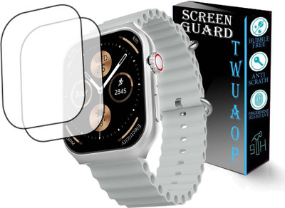 TWUAOP Screen Guard for BEATXP MARV ULTRA SMARTWATCH(Pack of 2)