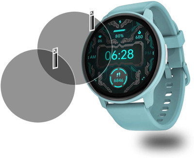 MOKPLZ Screen Guard for BOAT LUNAR CONNECT SMARTWATCH(Pack of 2)