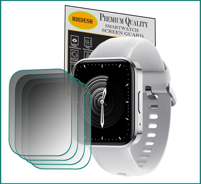 hirdesh Screen Guard for DIZO Watch D Talk(Pack of 4)
