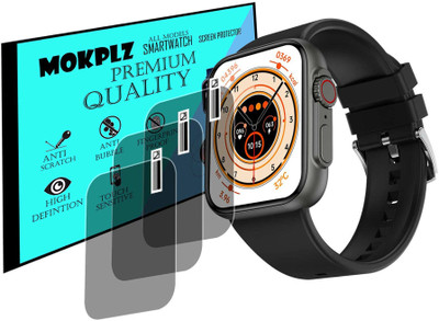 MOKPLZ Screen Guard for FIRE BOLTT GLADIATOR SMARTWATCH(Pack of 3)