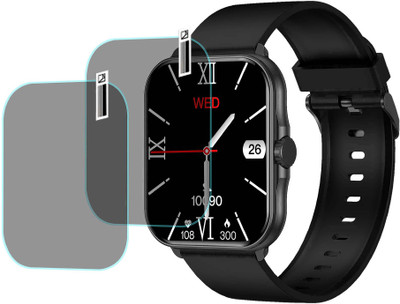 MOKPLZ Screen Guard for FIRE BOLTT ETERNO SMARTWATCH(Pack of 2)