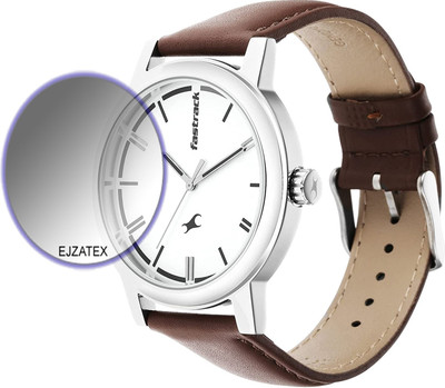 ejzatex Screen Guard for FASTRACK ANALOG WHITE DIAL MENS WATCH 3261SL01(Pack of 1)