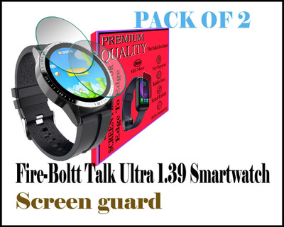 daffin Screen Guard for Fire-Boltt Talk Ultra(Pack of 2)