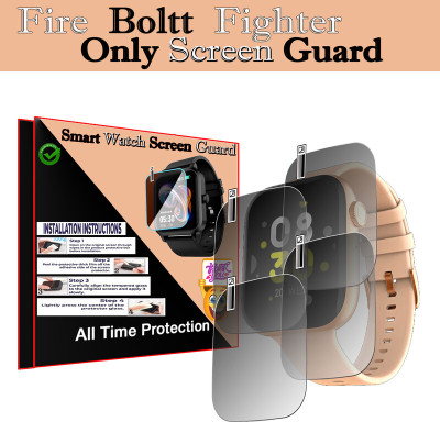 daffin Screen Guard for Fire Boltt Fighter(Pack of 4)