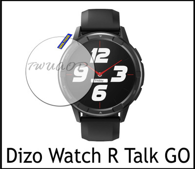 TWUAOP Screen Guard for DIZO WATCH R TALK GO(Pack of 1)