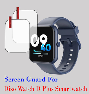 EJZATEX Screen Guard for DIZO WATCH D PLUS SMARTWATCH, SCREEN GUARD(Pack of 2)