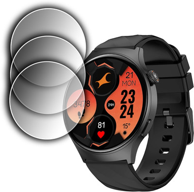 EJZATEX Screen Guard for FASTRACK OPTIMUS PRO SMARTWATCH, SCREEN GUARD(Pack of 3)