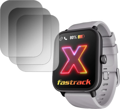 EJZATEX Screen Guard for FASTRACK REVOLTT X SMARTWATCH, SCREEN GUARD(Pack of 3)