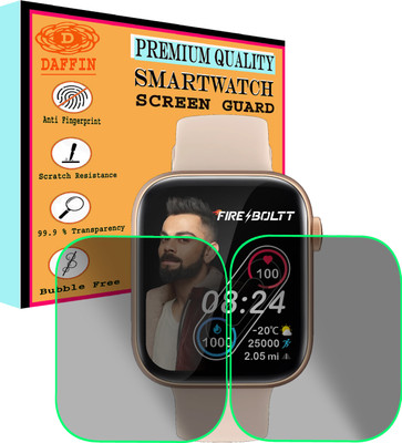 daffin Screen Guard for Fire-Boltt Ring 3(Pack of 2)