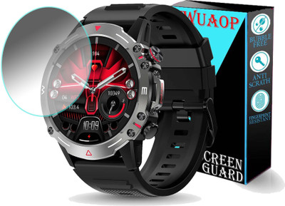 TWUAOP Screen Guard for PEBBLE COSMOS QUEST SMARTWATCH(Pack of 1)