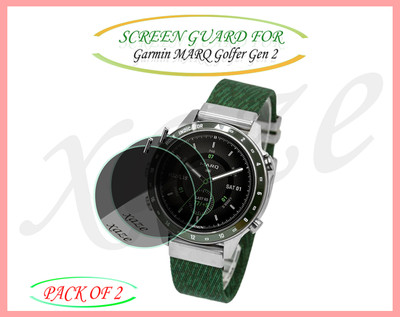 XAZE Screen Guard for Garmin MARQ Golfer Gen 2 Smartwatch(Pack of 2)