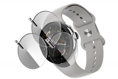 EZGER Screen Guard for Fire-Boltt Rock Smartwatch(Pack of 3)