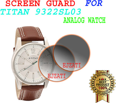 EJZATI Screen Guard for TITAN 9322SL03 ANALOG WATCH(Pack of 2)
