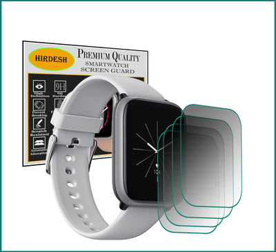 hirdesh Screen Guard for DIZO Watch D Sharp(Pack of 4)