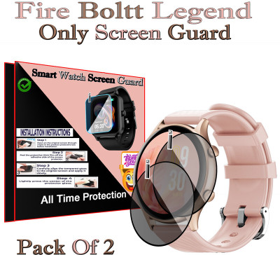 daffin Screen Guard for Fire Boltt Legend(Pack of 2)