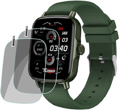XAZE Screen Guard for Maxima Max Pro Turbo Smartwatch(Pack of 2)