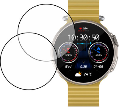 MOKPLZ Screen Guard for FIRE BOLTT CYCLONE PRO SMARTWATCH(Pack of 2)