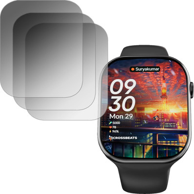 EJZATEX Screen Guard for CROSSBEATS IGNITE NEXUS SMARTWATCH, SCREEN GUARD(Pack of 3)