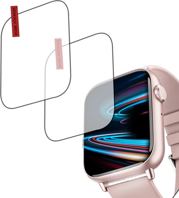 EJZATI Screen Guard for FIRE BOLTT NINJA FIT PRO SMARTWATCH, SCREEN GUARD(Pack of 2)