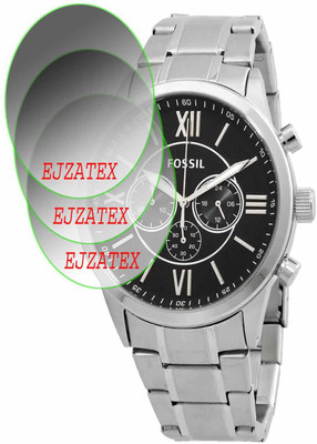 ejzatex Screen Guard for FOSSIL BQ1125 FLYNN ANALOG WATCH(Pack of 3)