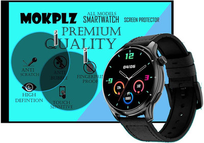 MOKPLZ Screen Guard for NOISE NOISEFIT CREW PRO SMARTWATCH(Pack of 2)