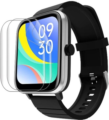 CUBES Screen Guard for ZEBRONICS DRIP Smartwatch (ZEB-DRIP), 43MM | Crack proof | Touch Sensitive | Ultra Thin Hydrogel TPU Film(Pack of 2)